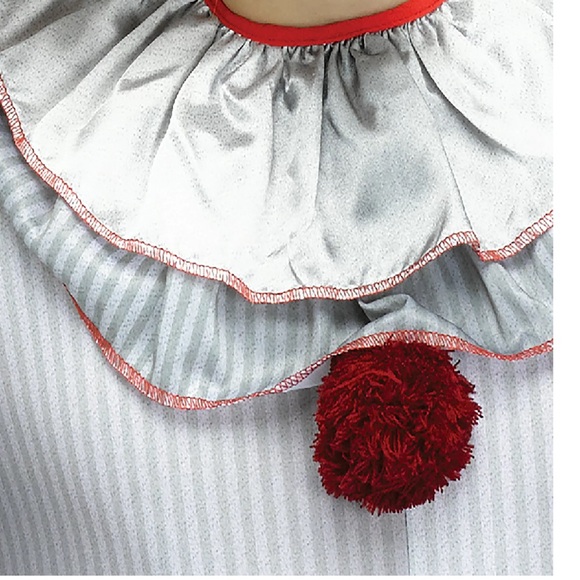 Twisted Clown Halloween Scary Costume Child Creepy Costumes Size Large 10-12 New - Picture 4 of 6